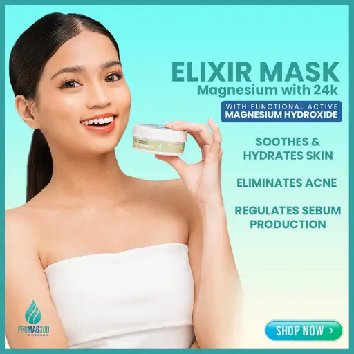 Promag 300 Premier ELIXIR MASK Magnesium with 24K GOLD